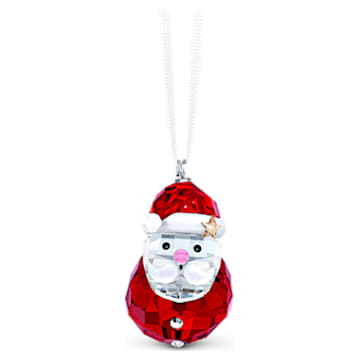 Ornament Moș Crăciun care se leagănă - Swarovski, 5544533