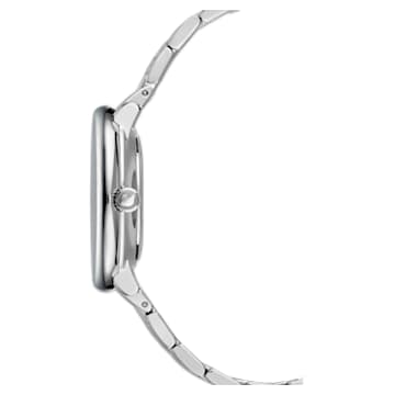 Relógio Crystalline Chic, Fabrico suíço, Pulseira de metal, Prata, Aço inoxidável - Swarovski, 5544583