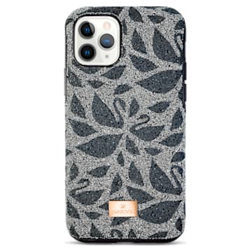 Swarovski Swanflower Smartphone Case with Bumper, iPhone® 11 Pro, Black - Swarovski, 5552794