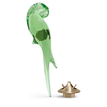 Jungle Beats 패롯 마그넷, 그린, 스몰 - Swarovski, 5557813
