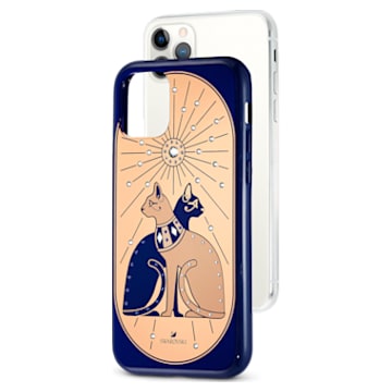 Theatrical smartphone case, Cat, iPhone® 11 Pro, Multicoloured - Swarovski, 5558999