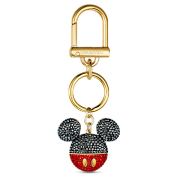 Accessoire de sac Mickey, Noir, Métal doré - Swarovski, 5560954