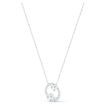 Přívěsek Zodiac II, Rak, Bílá, Povrchová úprava použitím směsi kovů - Swarovski, 5561422