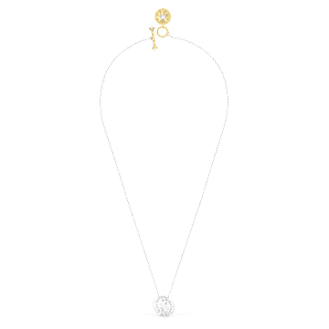 Zodiac II 펜던트, 게자리, 화이트, 믹스 메탈 피니시 - Swarovski, 5561422