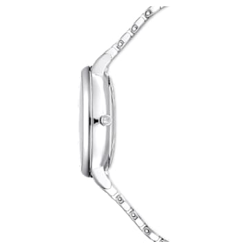 Crystalline Joy 手錶, 瑞士製造, 金屬手鏈, 銀色, 不銹鋼 - Swarovski, 5563711