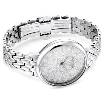 Crystalline Joy 手錶, 瑞士製造, 金屬手鏈, 銀色, 不銹鋼 - Swarovski, 5563711