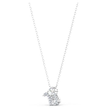 Zodiac II ペンダント, やぎ座, ホワイト, ミックスメタル仕上げ - Swarovski, 5563892