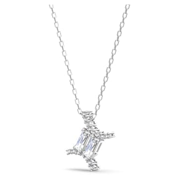 Pendentif Zodiac II, Gémeaux, Blanc, Finition mix de métal - Swarovski, 5563893