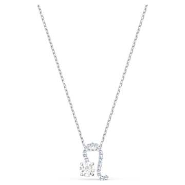 Zodiac II pendant, Cancer, White, Mixed 