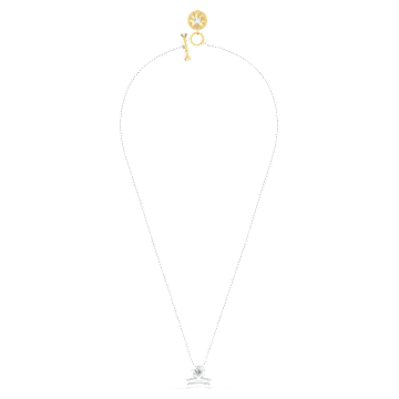Zodiac II pendant, Libra, White, Mixed metal finish - Swarovski, 5563895
