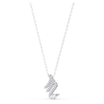 Pendentif Zodiac II, Scorpion, Blanc, Finition mix de métal - Swarovski, 5563898
