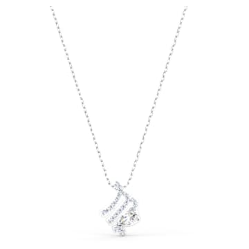 Zodiac II 펜던트, 처녀자리, 화이트, 믹스 메탈 피니시 - Swarovski, 5563899
