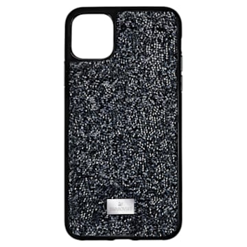 Glam Rock smartphone case, iPhone® 12/12 Pro, Black - Swarovski, 5565188