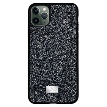 Glam Rock smartphone case , iPhone® 12/12 Pro, Black - Swarovski, 5565188