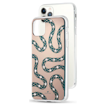 Theatrical Smartphone case with bumper, iPhone® 11 Pro Max, Green - Swarovski, 5565201