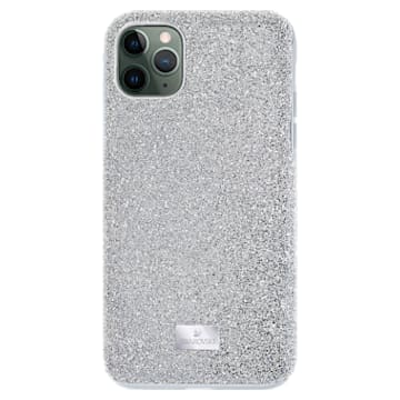 Husă pentru smartphone High, iPhone® 12/12 Pro, Nuanță argintie - Swarovski, 5565202