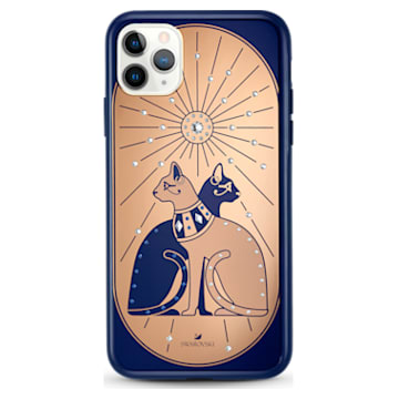 Theatrical Cat-smartphone-hoesje met bumper, iPhone® 11 Pro Max, Meerkleurig - Swarovski, 5566446