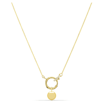 Ginger Charms necklace, Gold tone, Gold-tone plated - Swarovski, 5567530