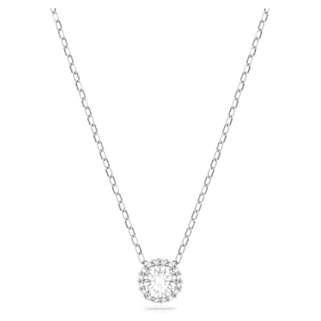 Angelic ペンダント, ラウンドカット, ホワイト, ロジウム・プレーティング - Swarovski, 5567931