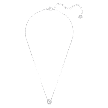 Angelic 펜던트, 라운드 컷, 화이트, 로듐 플래팅 - Swarovski, 5567931