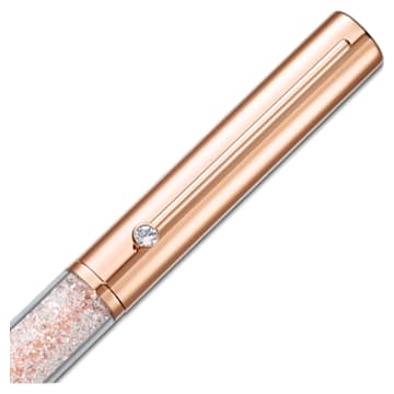 Crystalline Gloss ballpoint pen, Rose gold tone, Rose gold-tone plated - Swarovski, 5568753