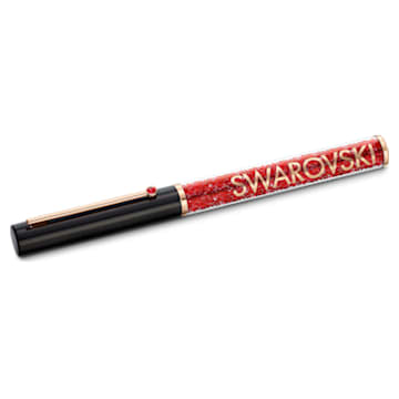 Crystalline Gloss 圆珠笔, 紅色, 鍍玫瑰金色調 - Swarovski, 5568754