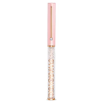 Crystalline Gloss 圆珠笔, 粉红色, 粉色漆面，镀玫瑰金色调 - Swarovski, 5568756