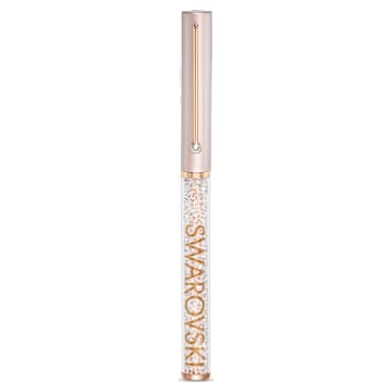 Στυλό Crystalline Gloss, Ροζ χρυσαφί τόνος, Ροζ λακαρισμένο, επιμετάλλωση σε χρυσαφί ροζ τόνο - Swarovski, 5568759