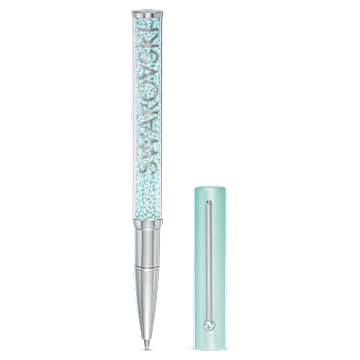 Crystalline Gloss Kugelschreiber, Grün, Grün lackiert, verchromt - Swarovski, 5568762