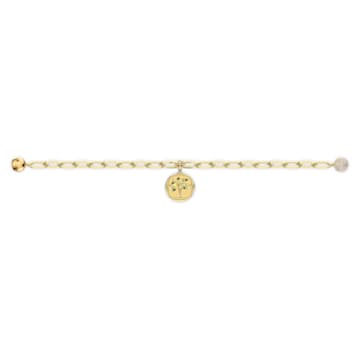 The Elements bracelet, Earth element, Tree, Green, Gold-tone plated - Swarovski, 5569178