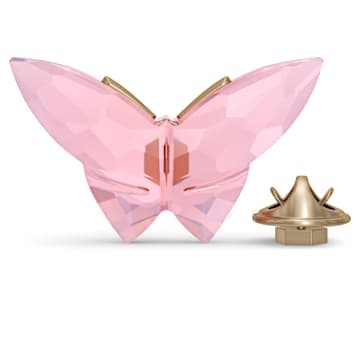 Jungle Beats Butterfly Magnet, Pink, Large - Swarovski, 5572154