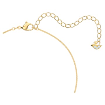 Outstanding pendant, Blue, Gold-tone plated - Swarovski, 5572167