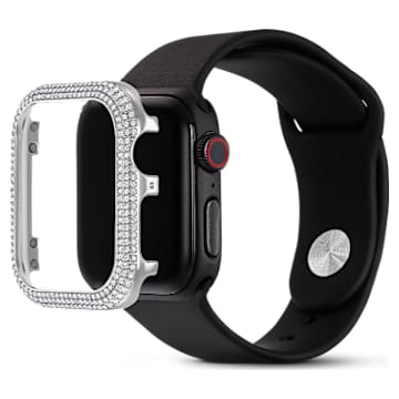 Θήκη συμβατή με το Apple Watch® Sparkling, 40 mm, Ασημί τόνος - Swarovski, 5572573