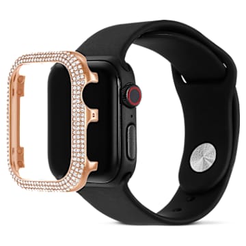 Etui kompatybilne z Apple Watch® Sparkling, 40 mm, W odcieniu różowego złota - Swarovski, 5572574