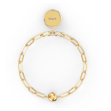 The Elements bracelet, Earth element, Tree, Green, Gold-tone plated - Swarovski, 5572654