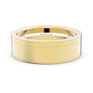 Thrilling ring, White, Gold-tone plated - Swarovski, 5572919