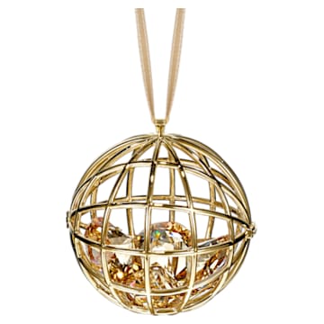 Icons of Entertainment hanging ornament, Gold tone - Swarovski, 5572957
