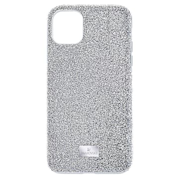 High 스마트폰 케이스, iPhone® 12 mini, 실버 톤 - Swarovski, 5574042