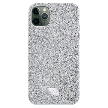 High 스마트폰 케이스, iPhone® 12 mini, 실버 톤 - Swarovski, 5574042