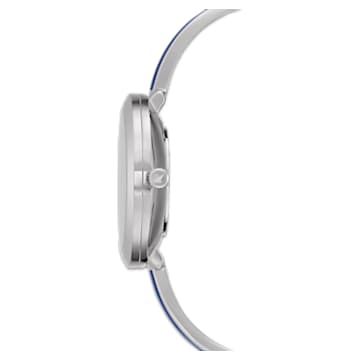 Crystalline Delight horloge, Metalen armband, Blauw, Roestvrij staal - Swarovski, 5580533