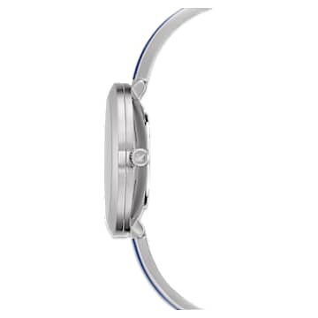 Montre Crystalline Delight, Fabriqué en Suisse, Bracelet en métal, Bleues, Acier inoxydable - Swarovski, 5580533