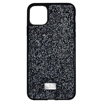 Glam Rock smartphone case , iPhone® 12 mini, Black - Swarovski, 5592043