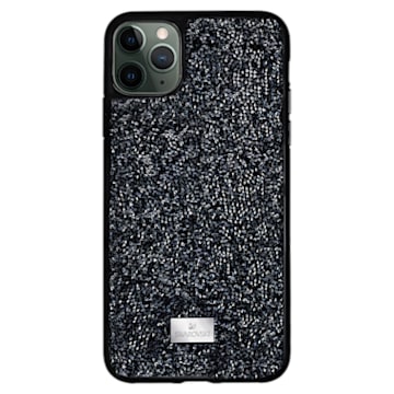 Étui pour smartphone Glam Rock, iPhone® 12 mini, Noir - Swarovski, 5592043