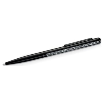 Kemični svinčnik Crystal Shimmer, Črno, Črna prevleka iz rutenija - Swarovski, 5595667