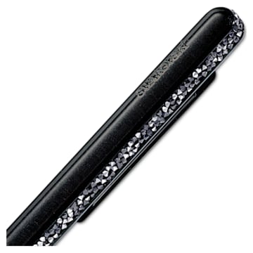 Crystal Shimmer ballpoint pen, Black, Black lacquered - Swarovski, 5595667