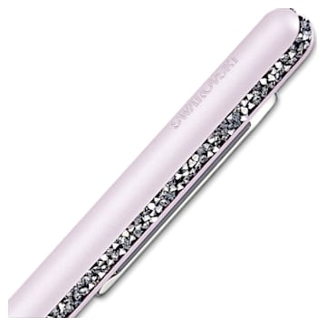 Crystal Shimmer ballpoint pen, Pink, Chrome plated - Swarovski, 5595668
