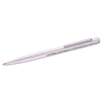 Crystal Shimmer ballpoint pen, Pink, Pink lacquered, Chrome plated - Swarovski, 5595668