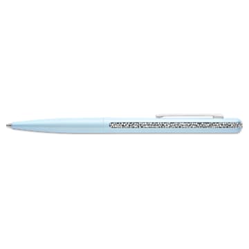 Długopis Crystal Shimmer, Niebieski, Pokryty niebieskim lakierem, powłoka z chromu - Swarovski, 5595669