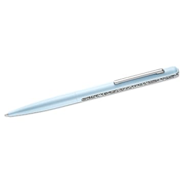 Crystal Shimmer 볼포인트 펜, 블루, 블루 래커 처리, 크롬 플래팅 - Swarovski, 5595669