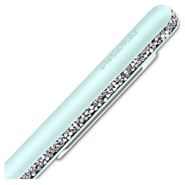 Crystal Shimmer ballpoint pen, Green, Green lacquered, Chrome plated - Swarovski, 5595671